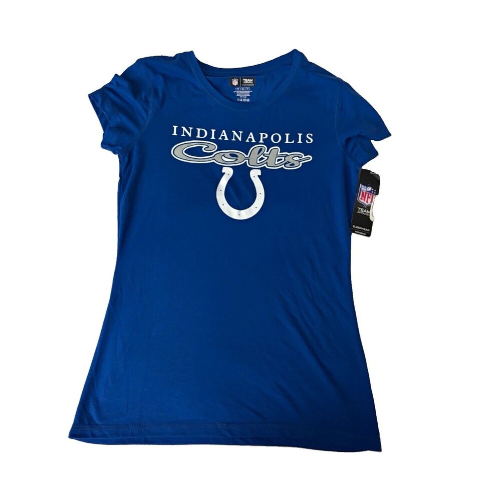 Team Apparel Indianapolis Colts Women’s Shirt Size S Blue NFL